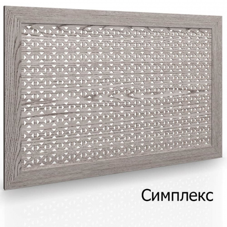 Картинки Экран для радиатора, серия Simple, Седой дуб от интернет магазина Filstore.ru